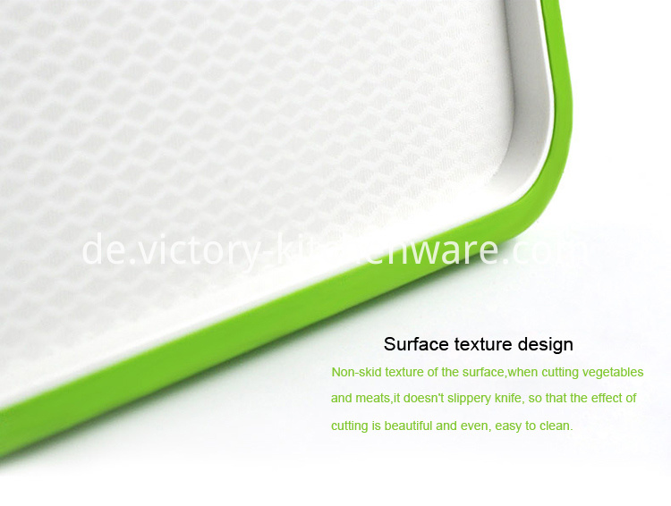doppelseitiges Kunststoff-Schneidebrett double side plastic cutting board